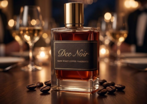 Dark roast coffee fragrance for evening parties